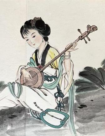 曹逸如《仕女》